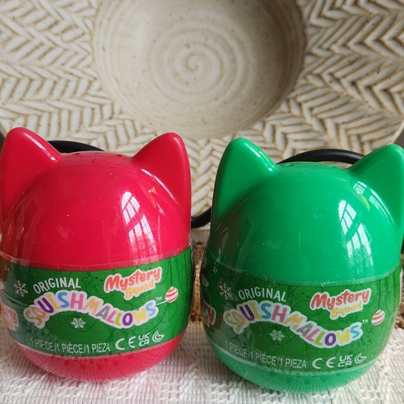 Squishmallows Other - Mystery Capsules 4" Original Squishmallows Christmas 2024 Bundle of 2